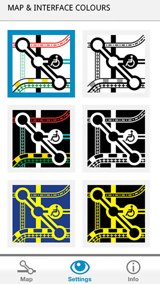 Illustration for article titled This London Tube Map Is Designed For Colorblind Travelers
